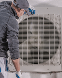 installing an air source heat pump